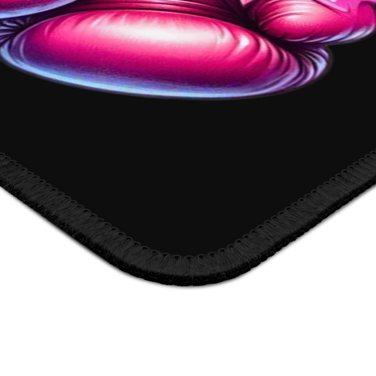 Stylish Boxing-Themed Gaming Mouse Pad, Fun Gift for Gamers, Unique Desk Accessory for your Female Warrior, Perfect for Holidays