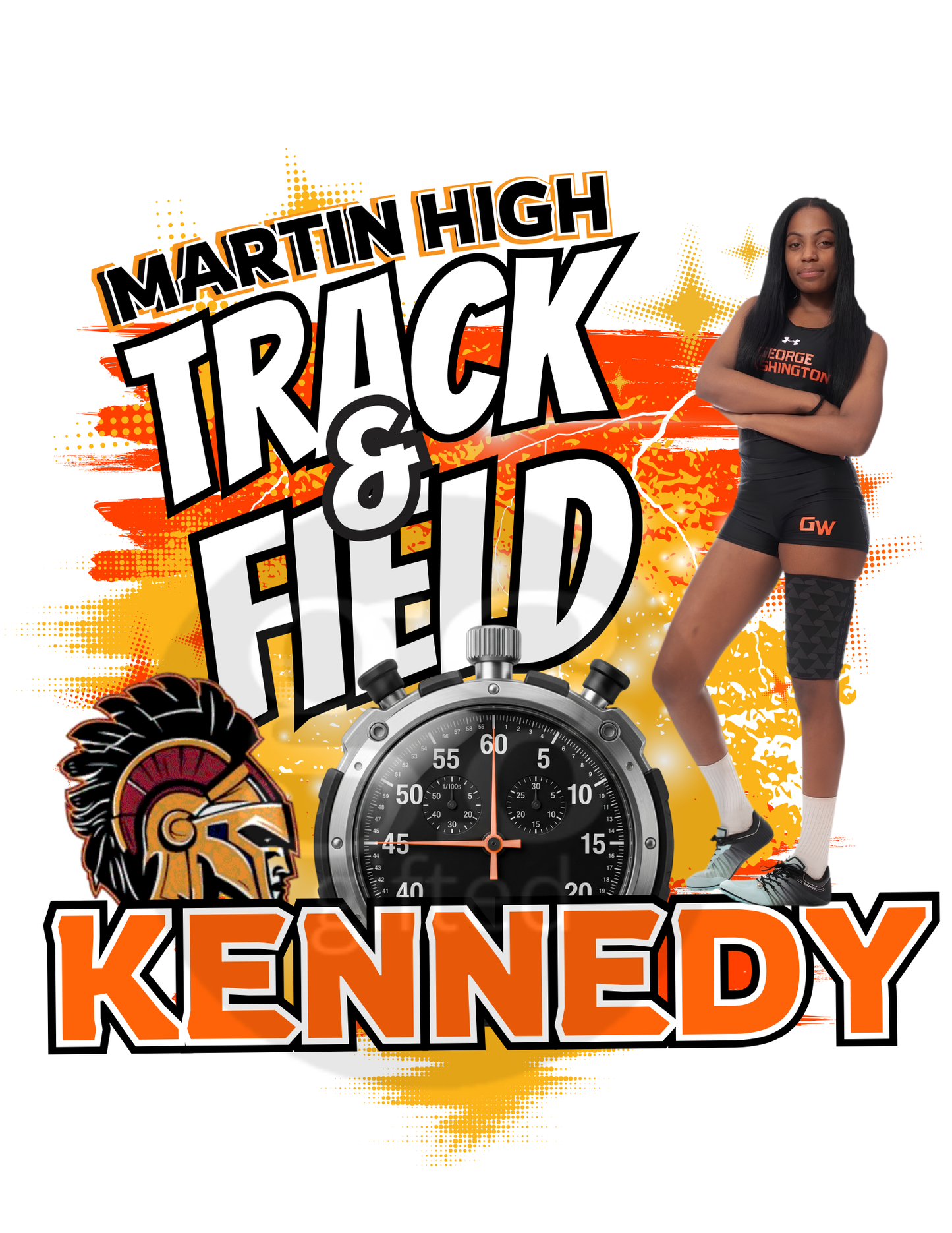Track and Field Editable Designs