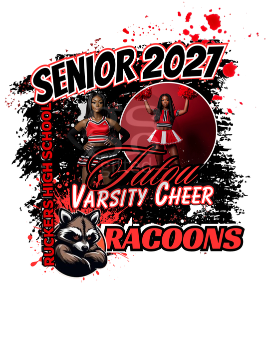 Digital Senior Cheer Designs